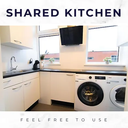 City, New And A Kitchen Prázdninový dům Tilburg